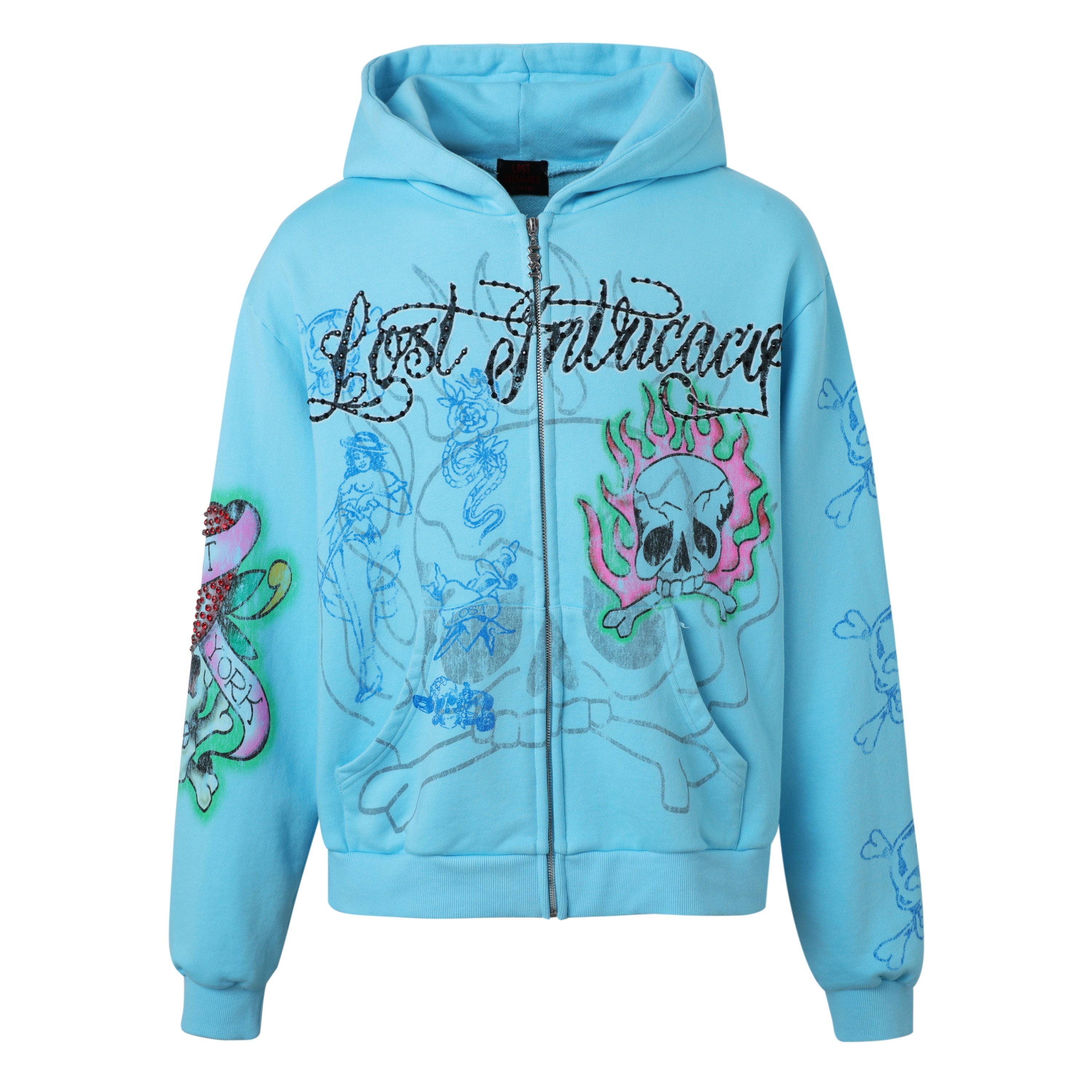 Ink & Bones Zip Up