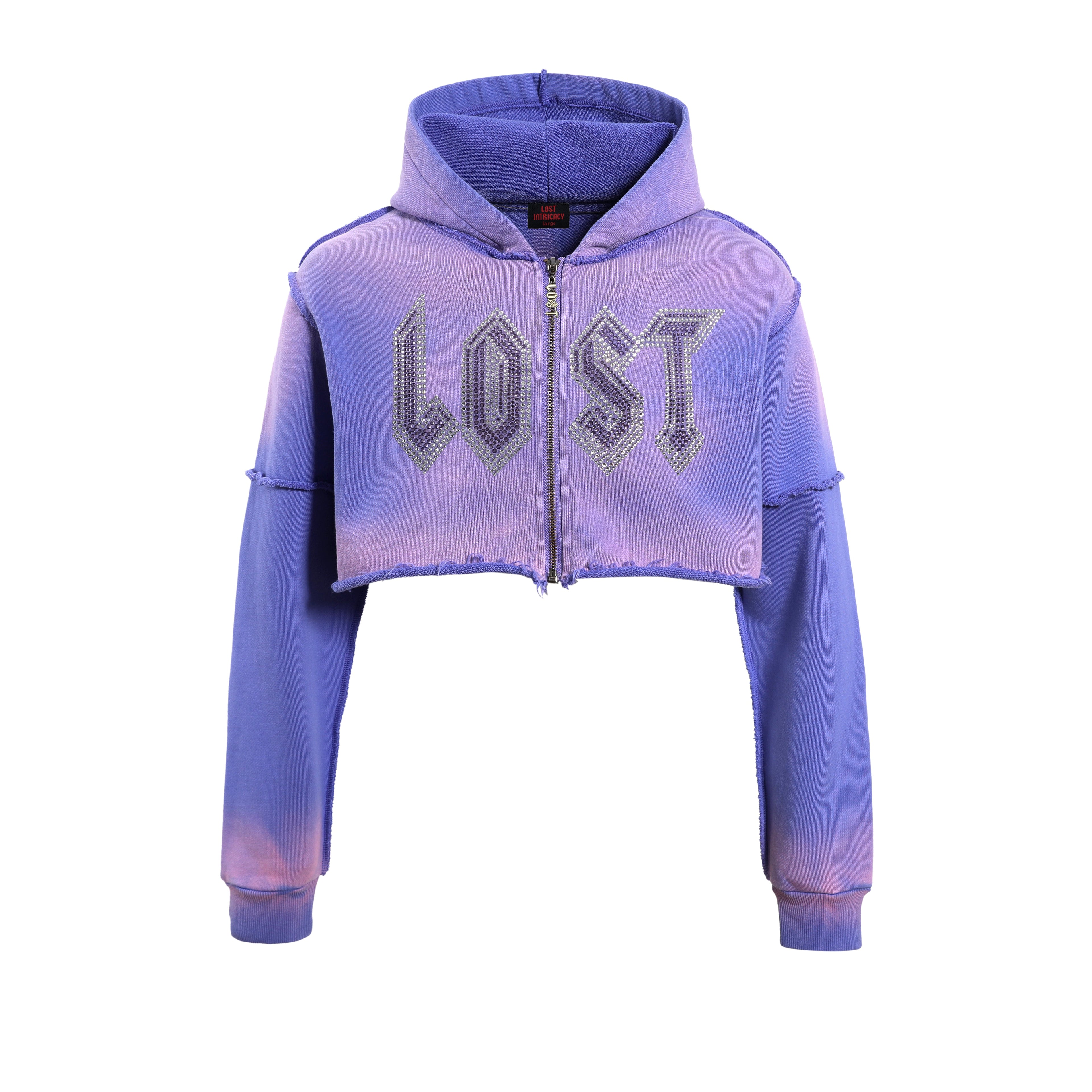 Women's Purple Zip Up