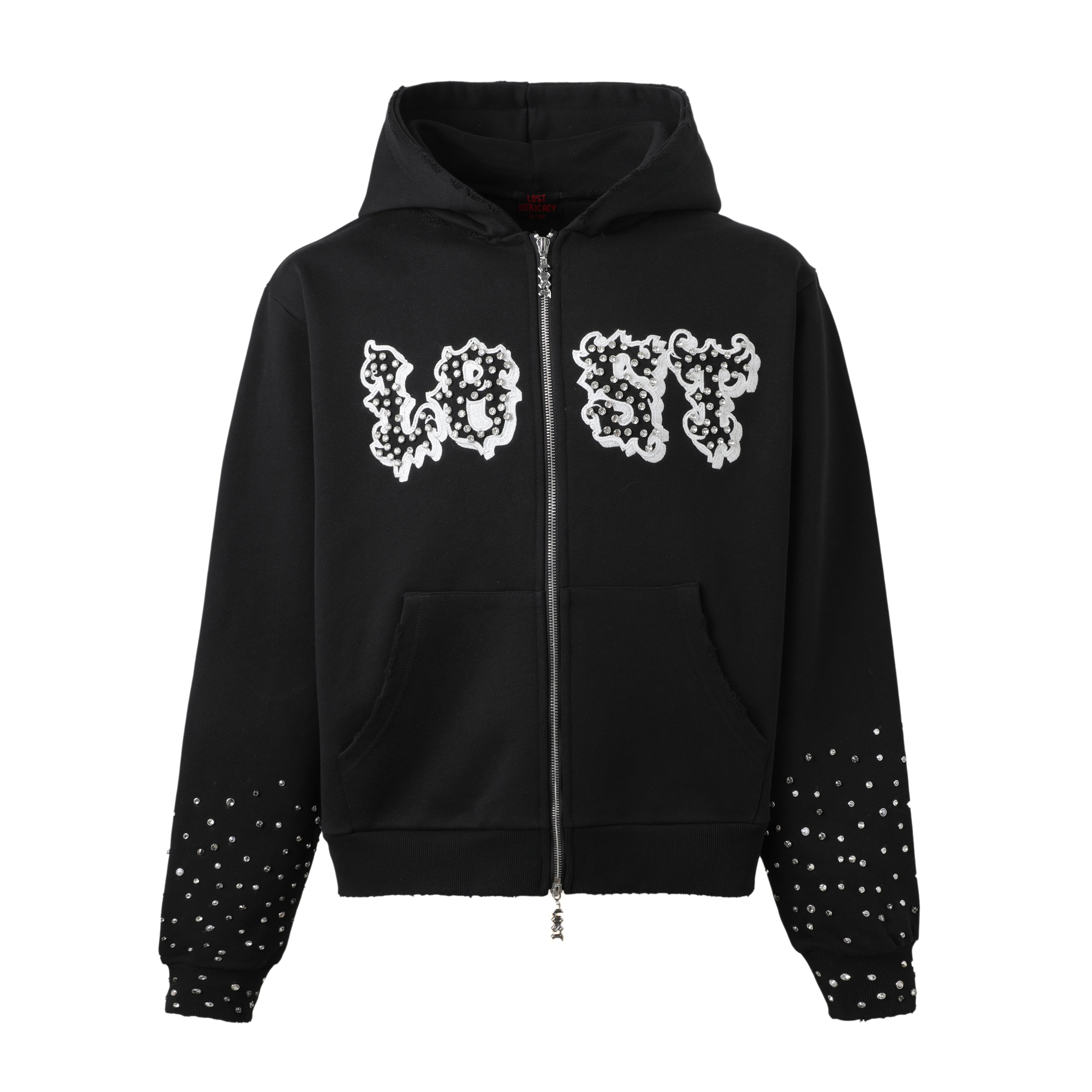 Black 2.0 Patch Zip Up