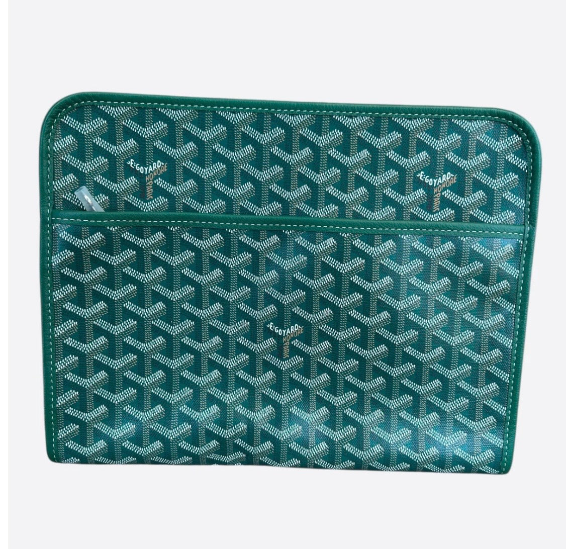 Goyard Green Jouvence GM Toiletry Bag