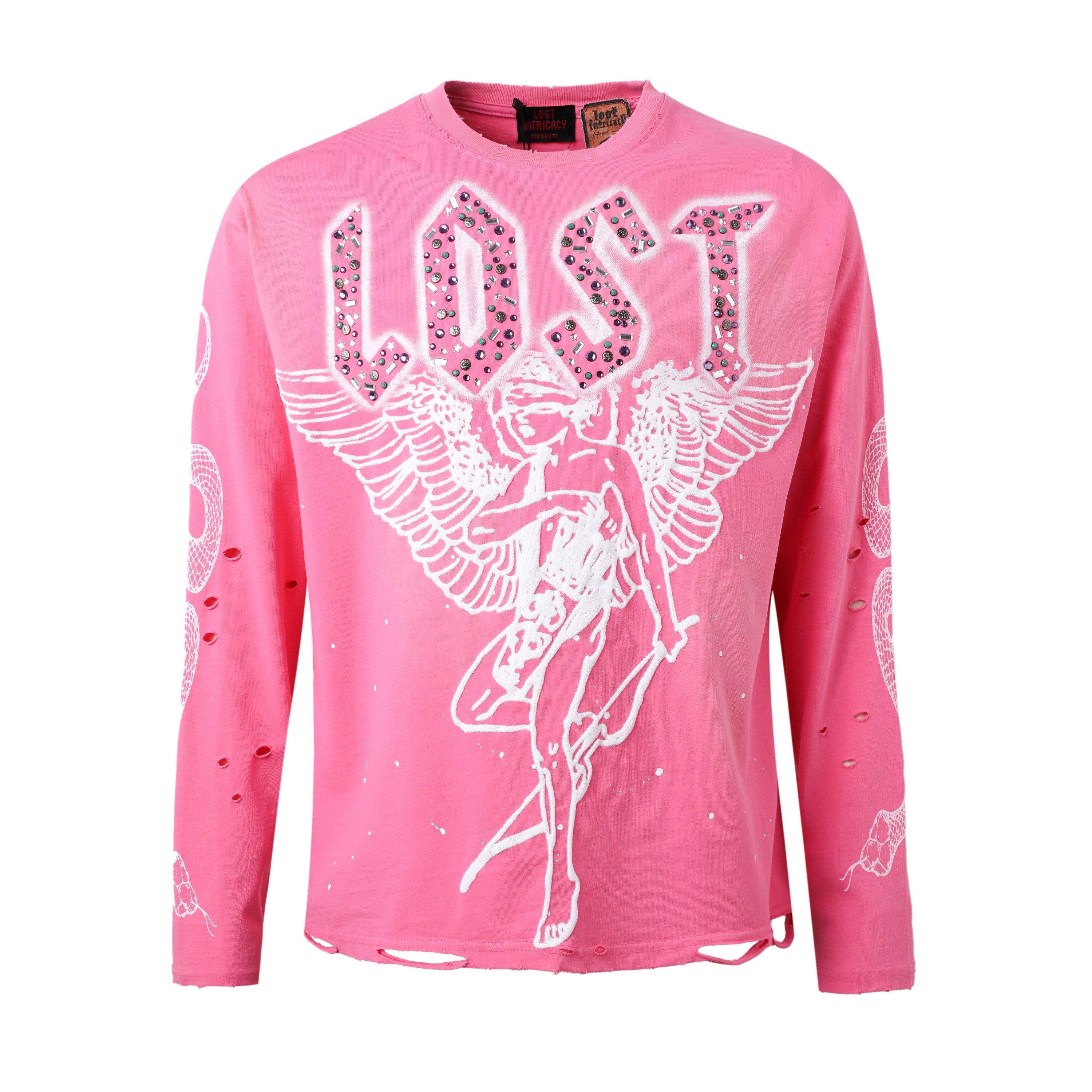 Pink Lost Angel Long Sleeve