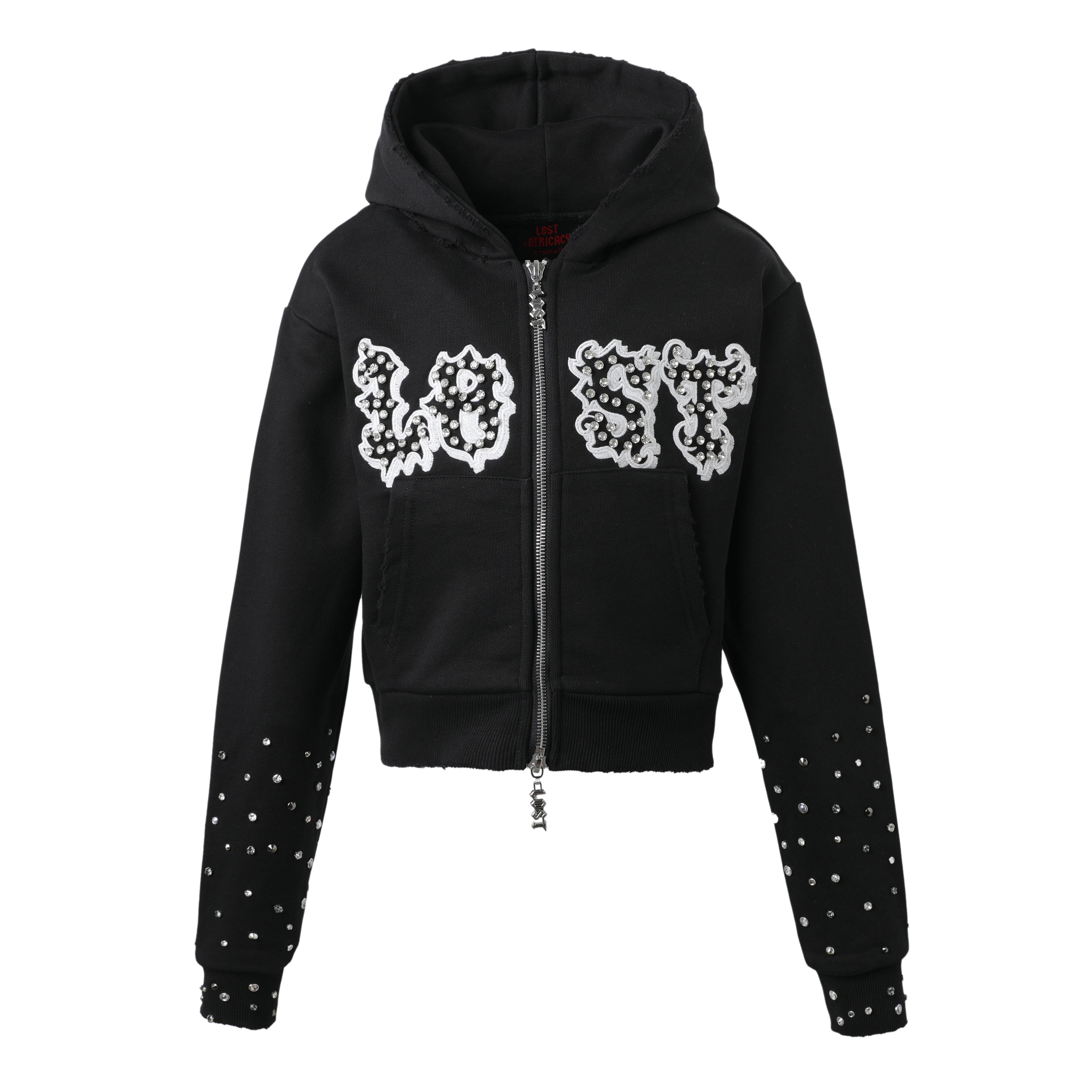 Women's Black 2.0 Patch Zip Up