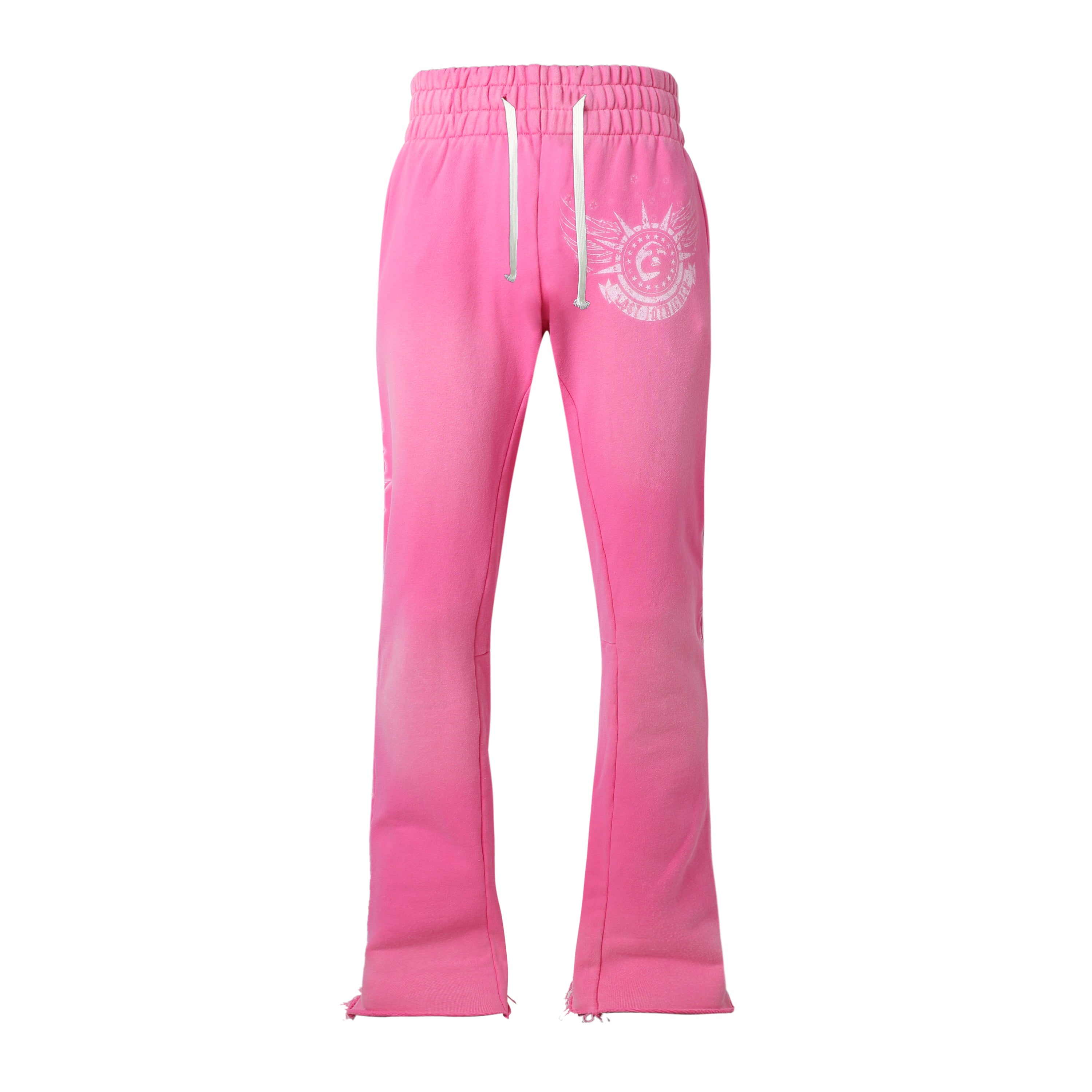 Pink Flare Sweatpants