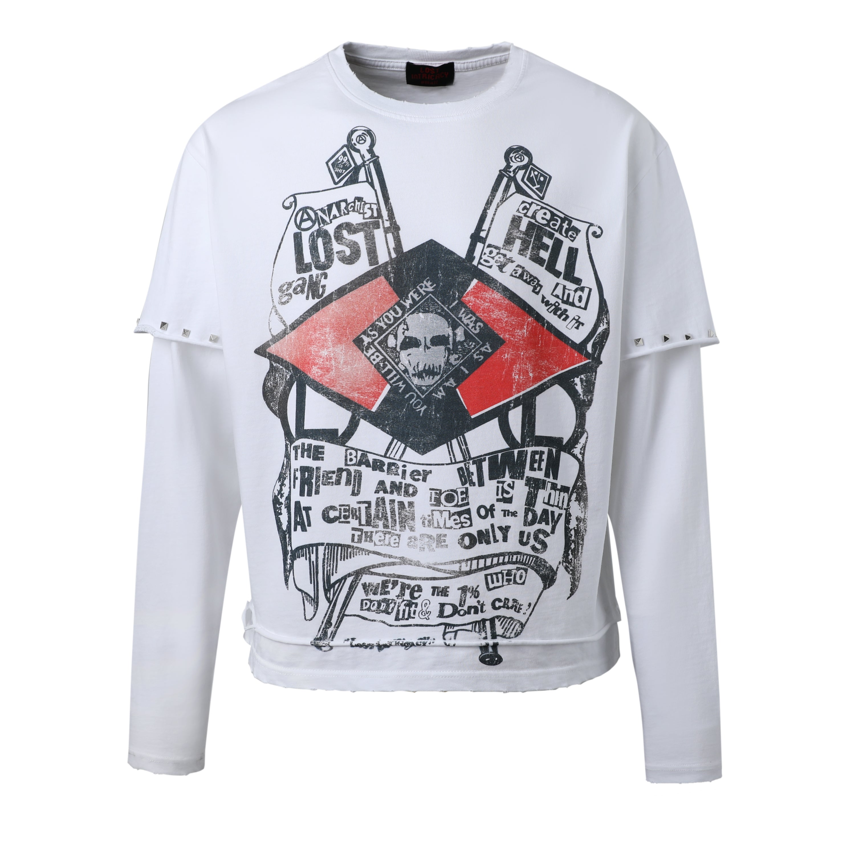 White Westwood Long Sleeve