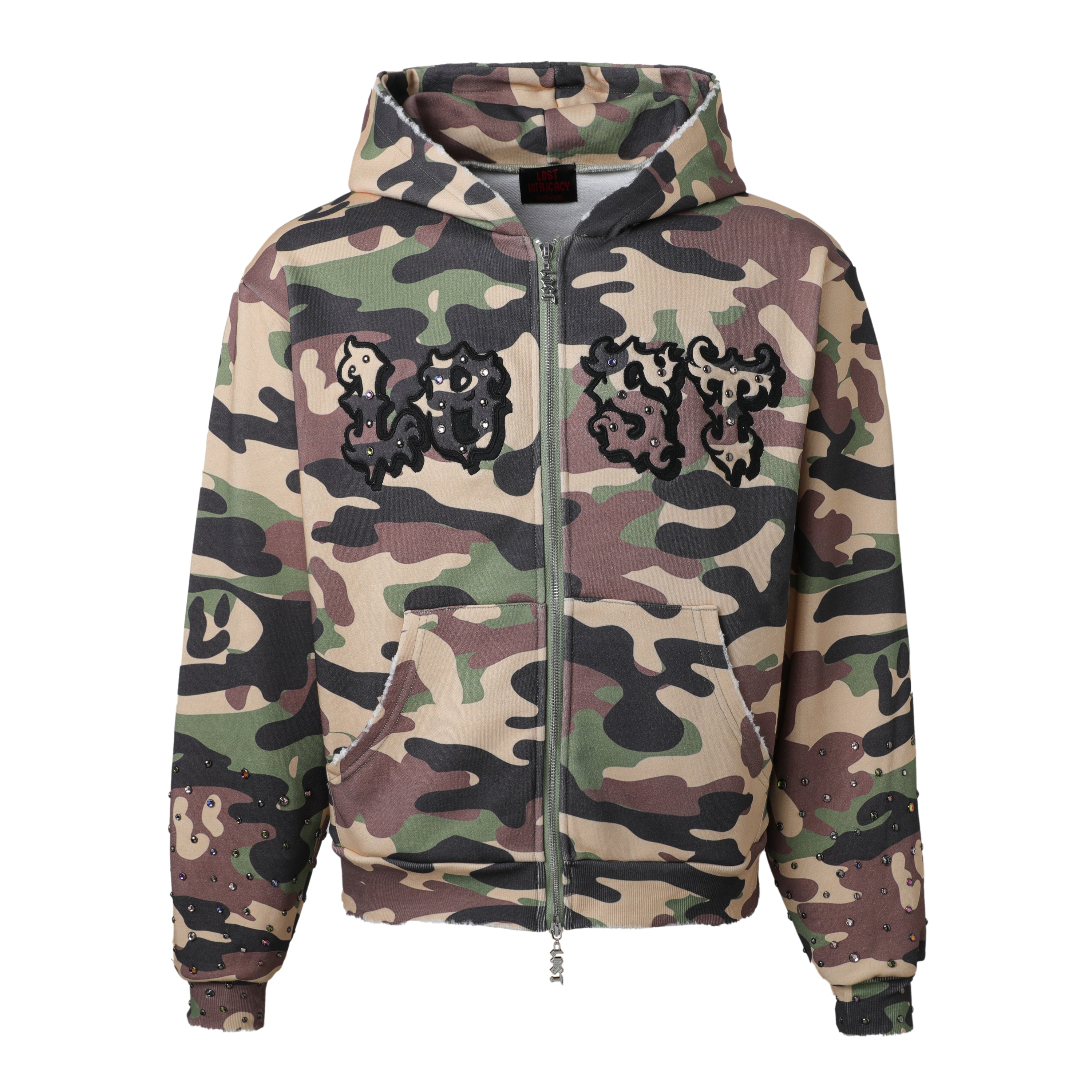 Jungle Camo Zip Up