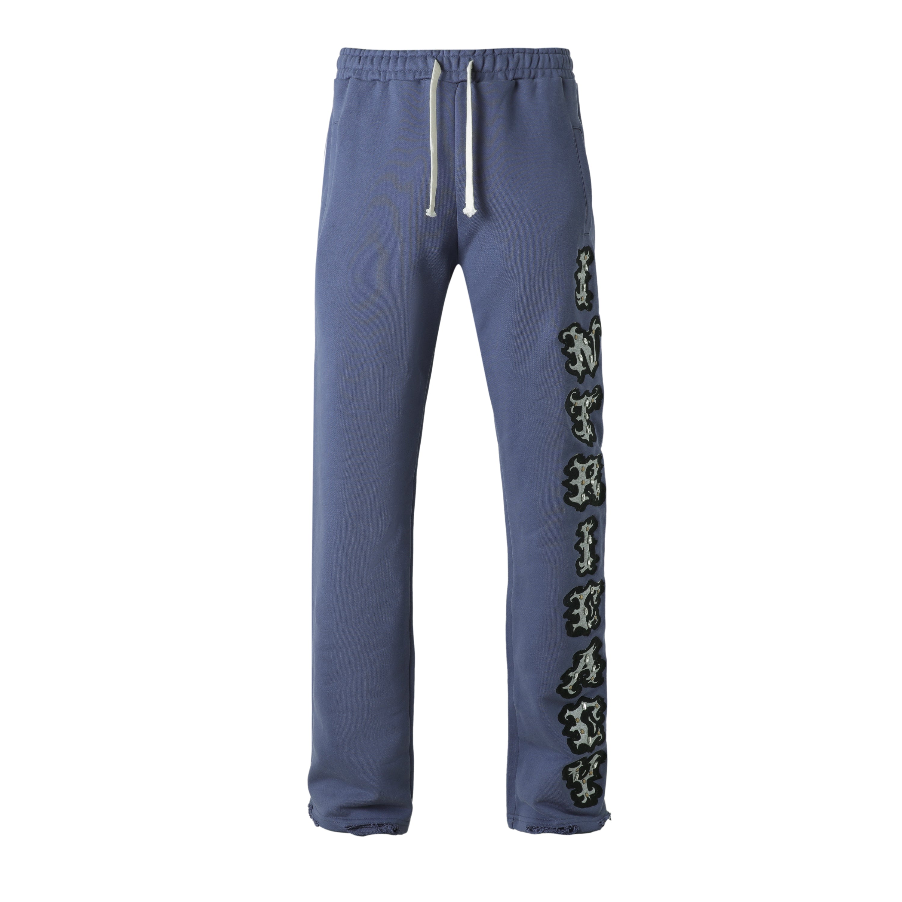 Blue Patch Pants