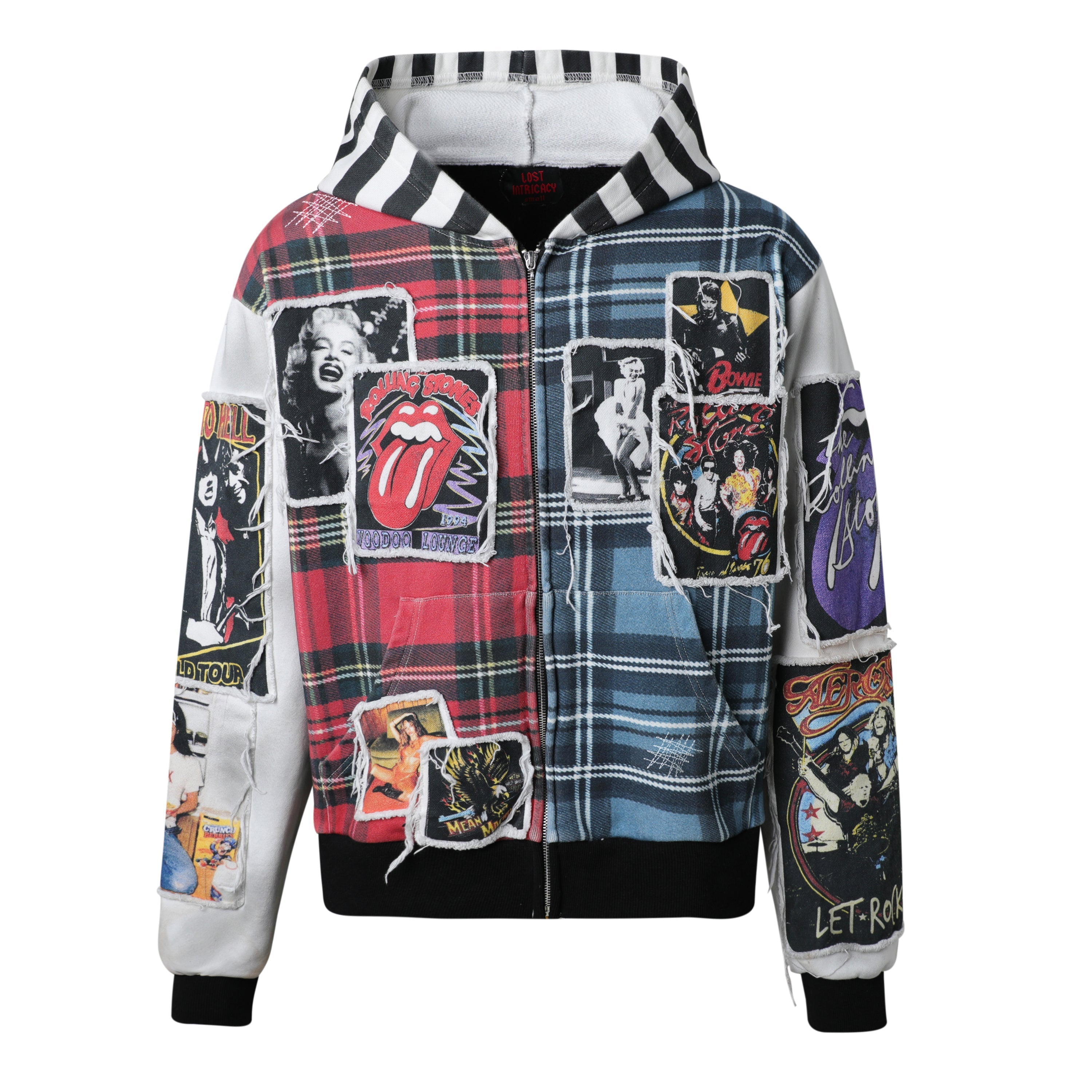 Rockstar Scrapbook zip up