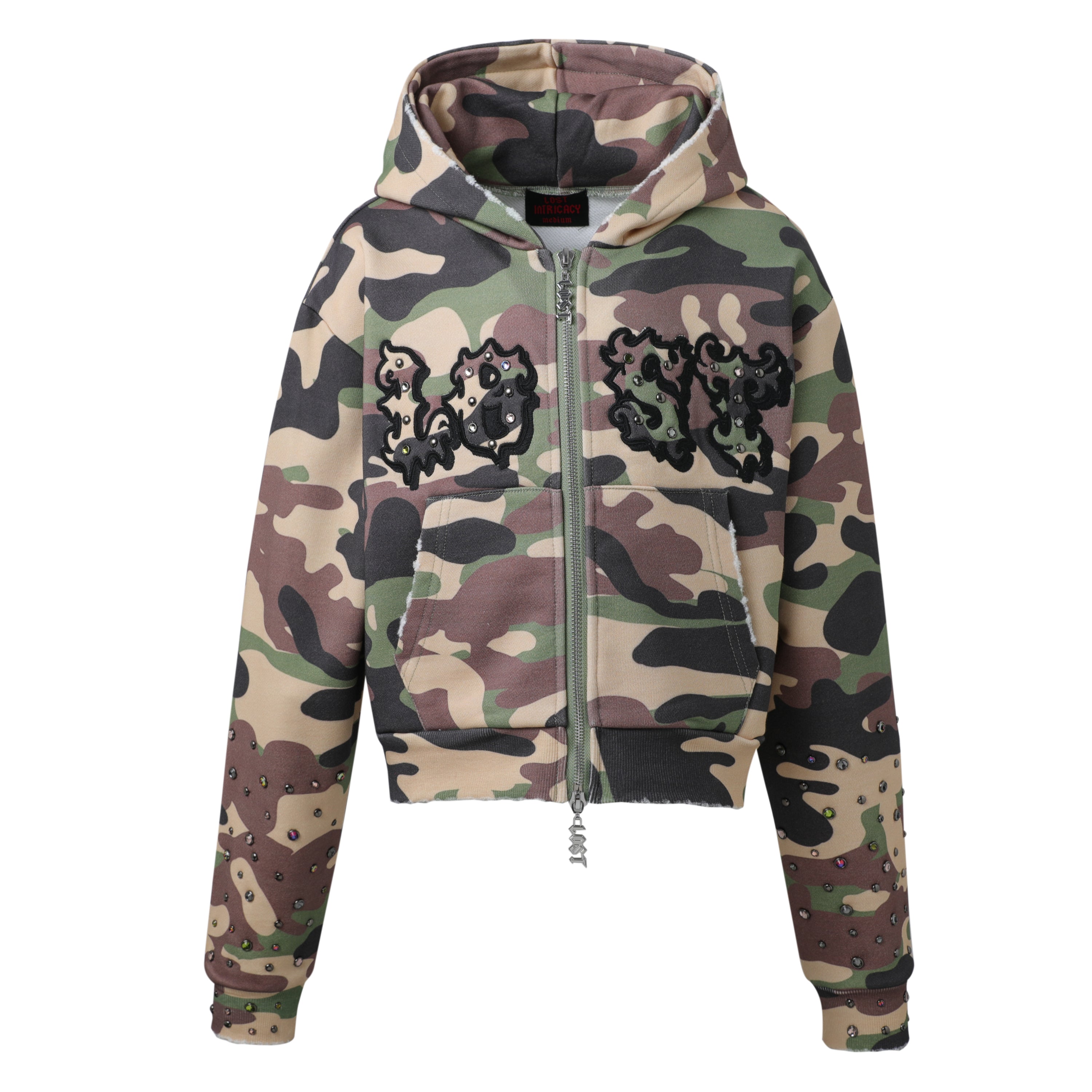Women's Jungle Camo Zip Up