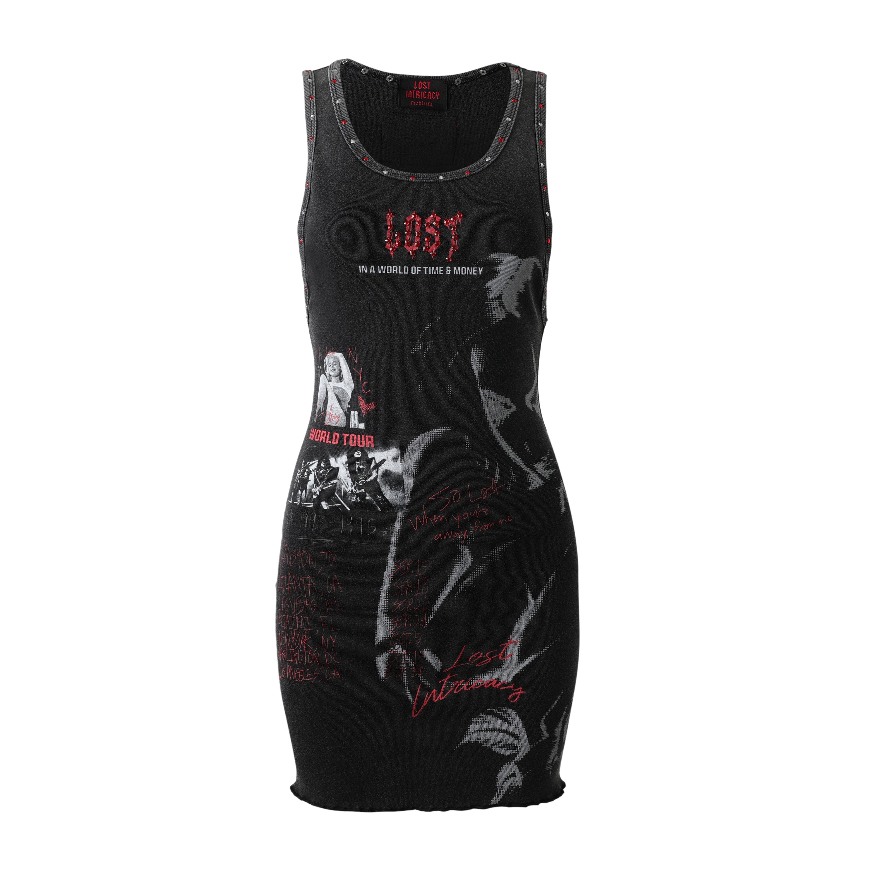 Black Broken Hearts Dress