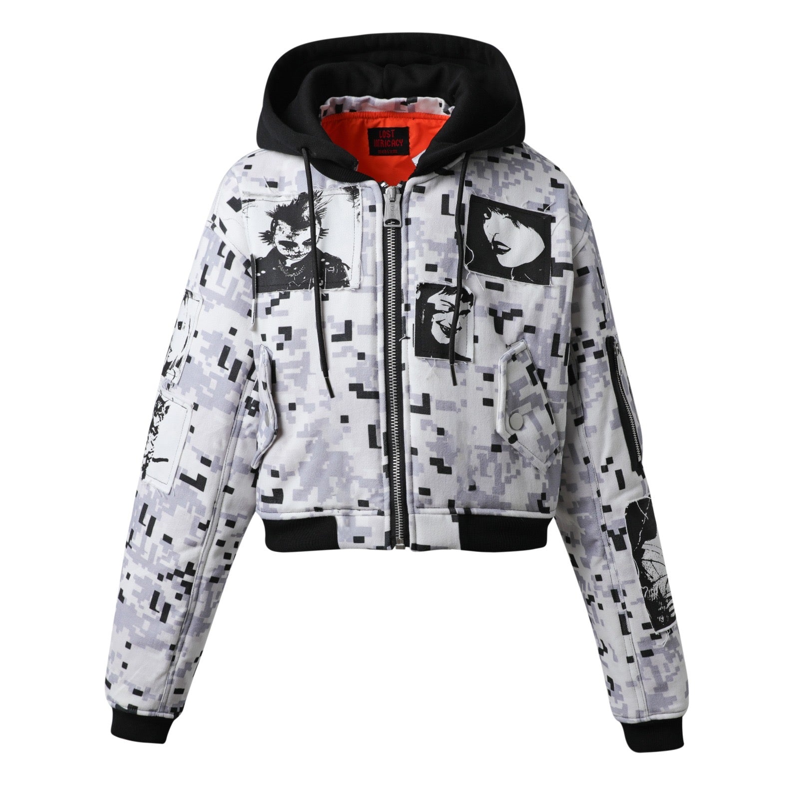 Womens Digi Camo Bomber