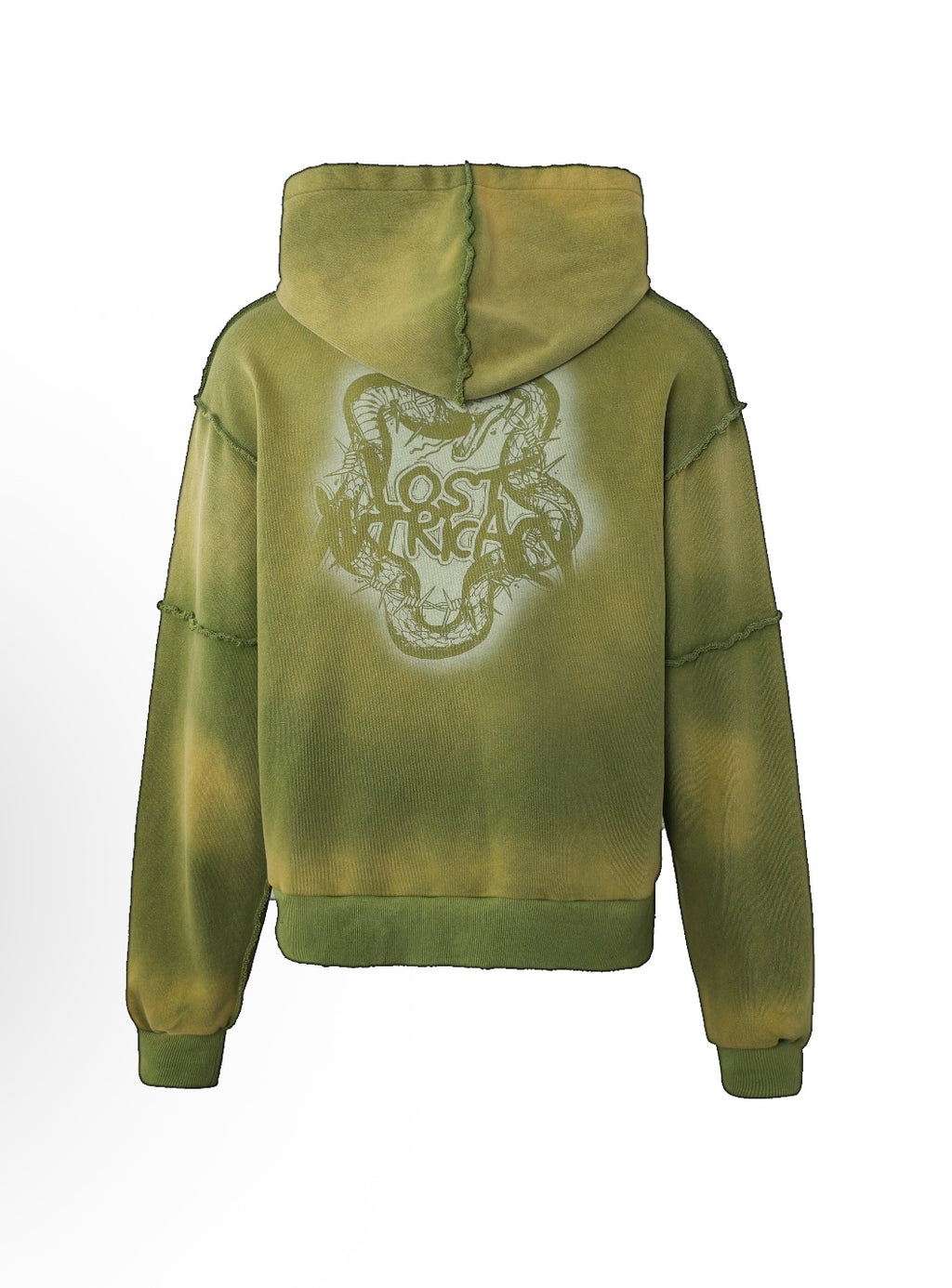 Lost Intricacy Hoodie (Olive)