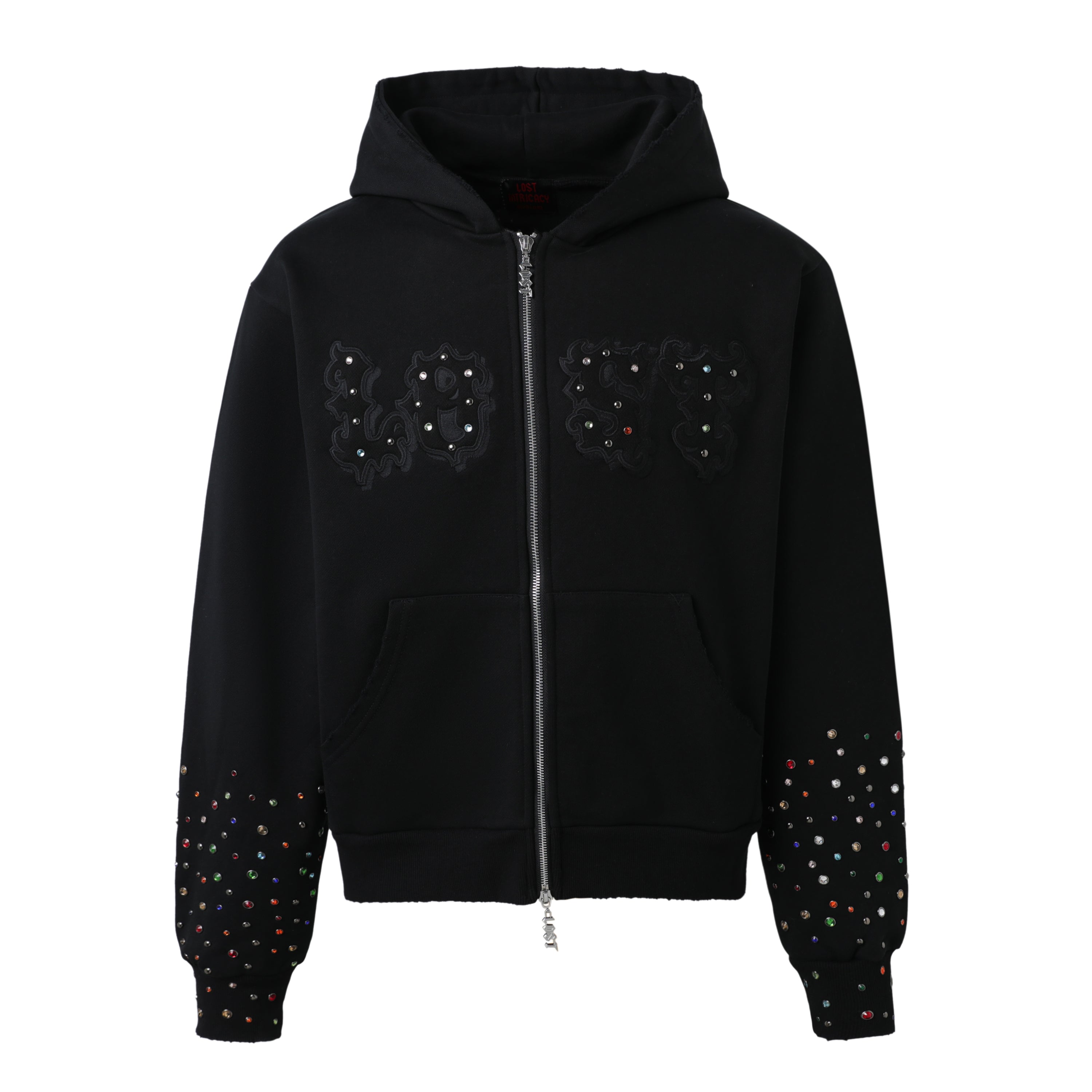 Blackout 2.0 (Rainbow Stones) Patch Zip Up