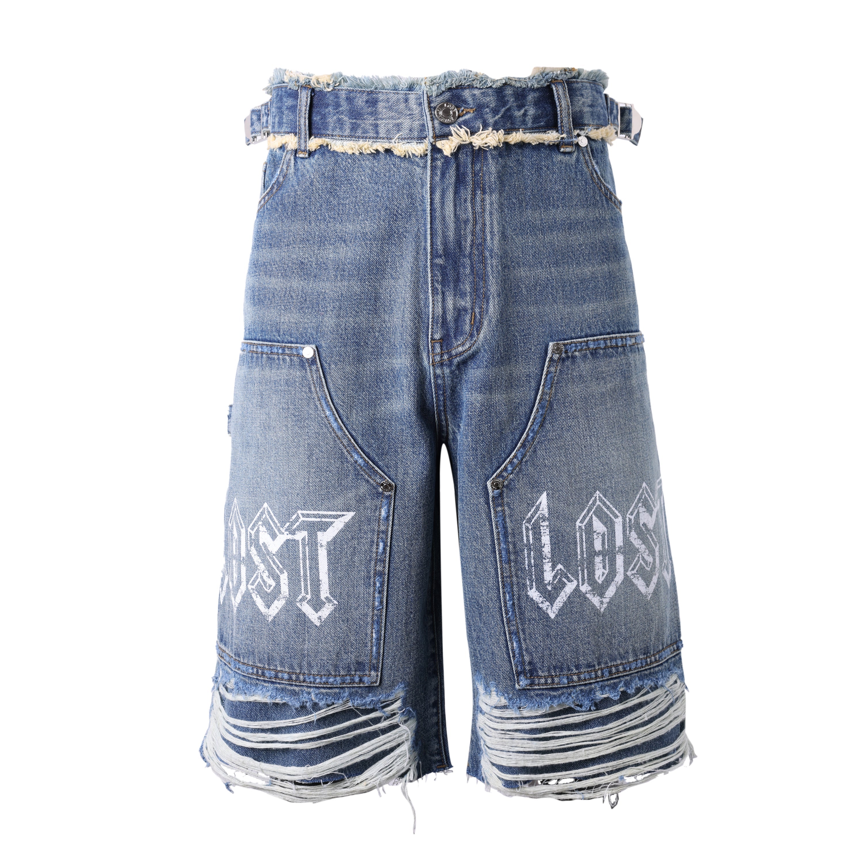 Blue Carpenter Shorts