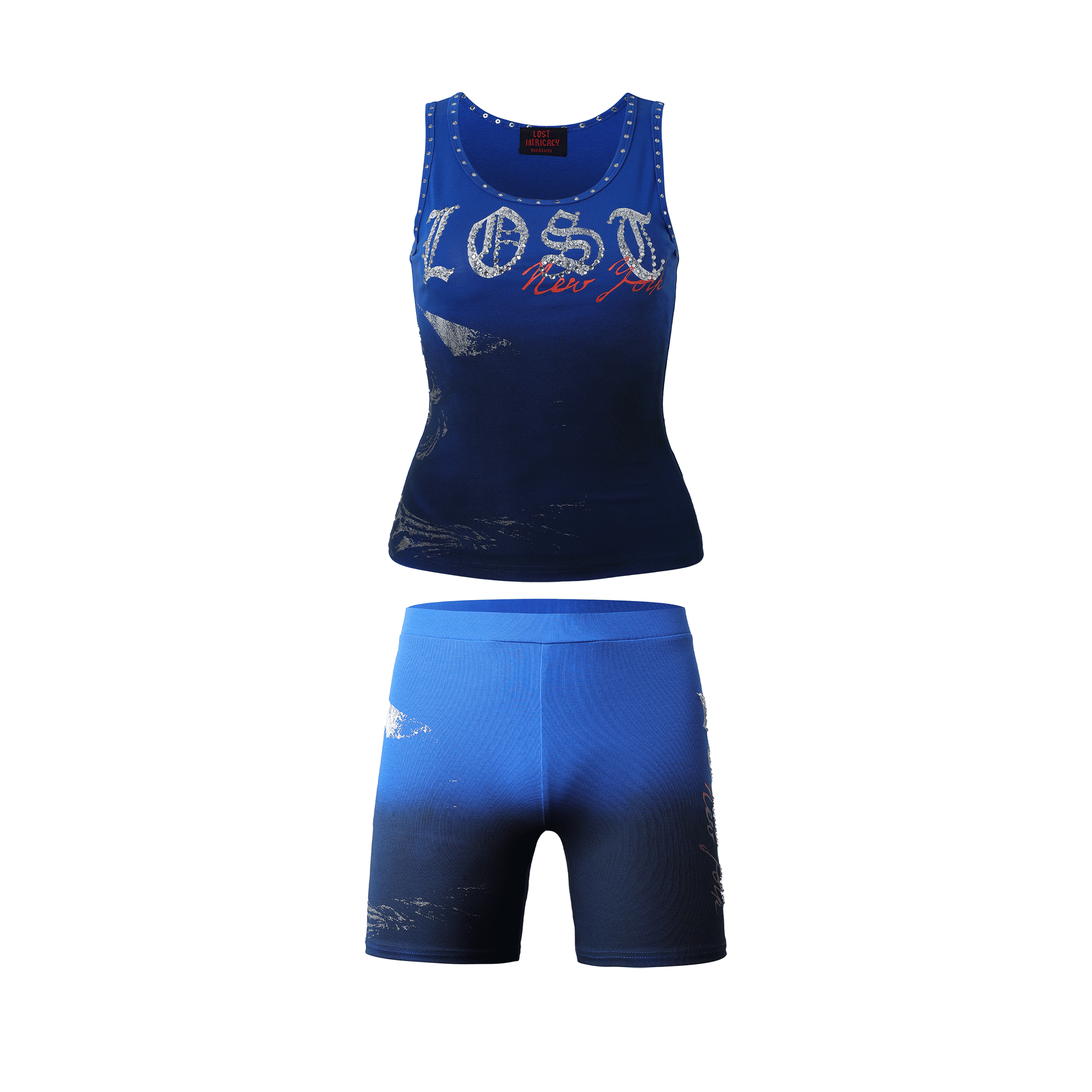 Blue Grim Glam Women's Set