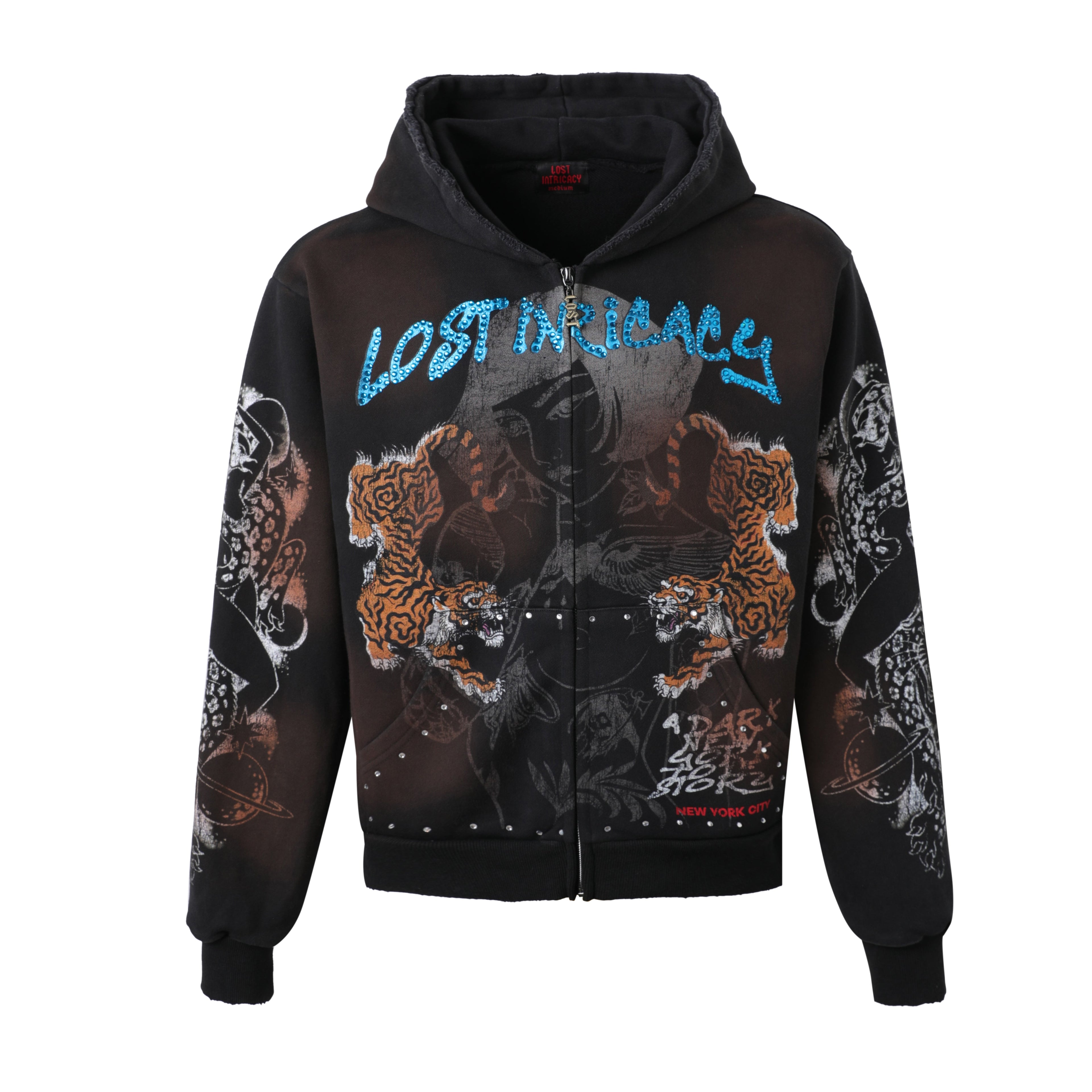 Twin Tiger Zip Up