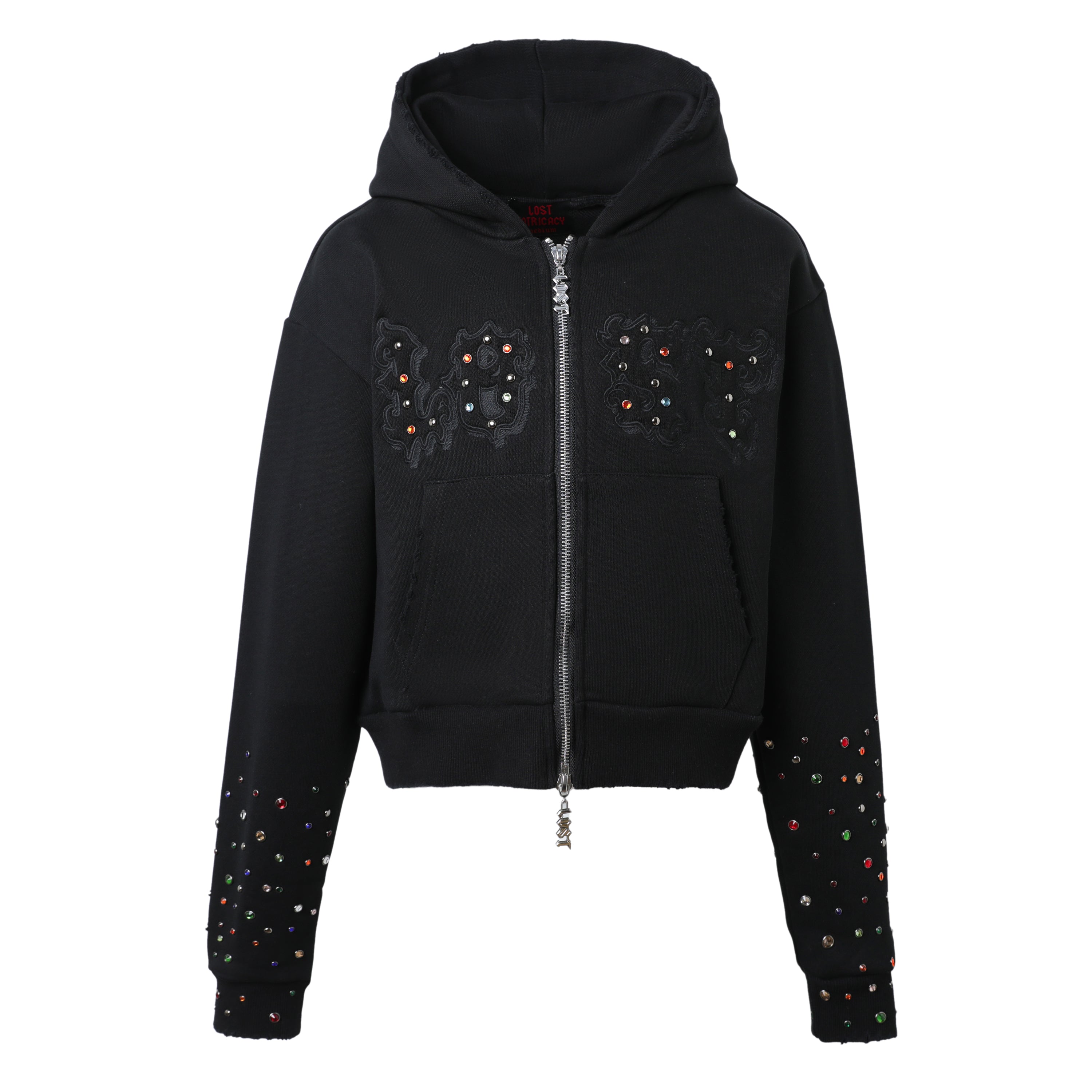 Women’s Blackout 2.0 (Rainbow Stones) Patch Zip Up